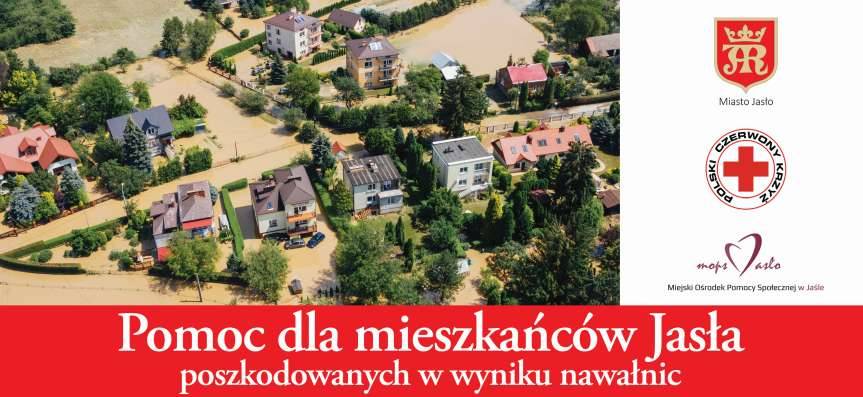Jasło. Podsumowanie pomocy dla powodzian
