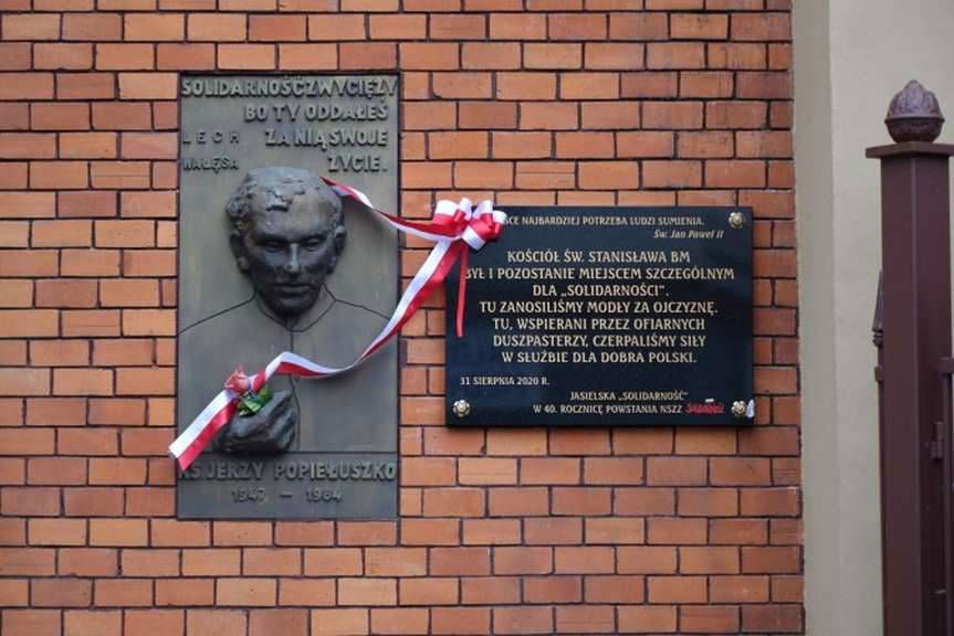 Jasło. Uroczyste obchody 40. rocznicy powstania NSZZ Solidarność