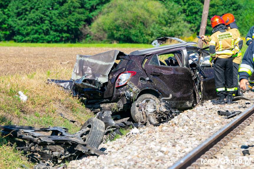 REGION. Śmiertelny wypadek na przejeździe kolejowym