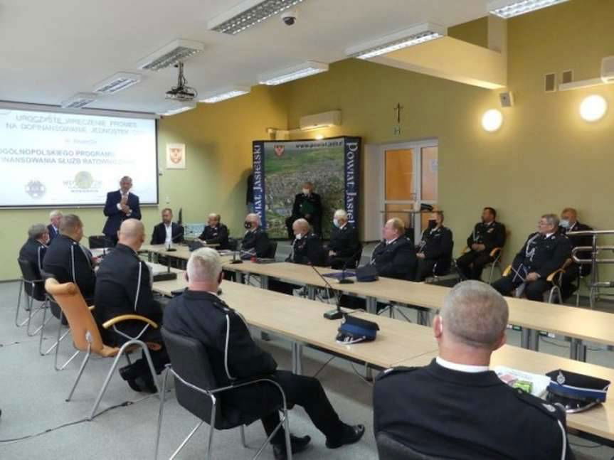 Powiat jasielski. Dofinansowanie jednostek OSP