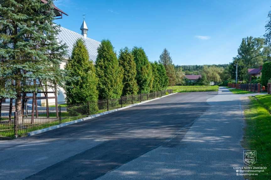 Gmina Nowy Żmigród. Wyremontowane drogi