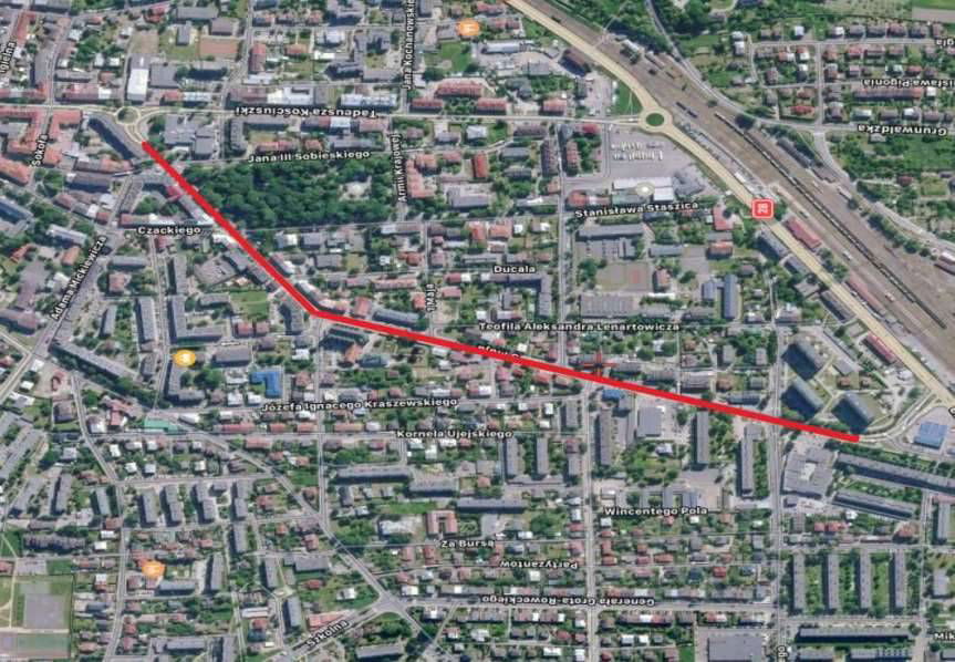 Jasło. Wkrótce ruszy przebudowa ulic 3 Maja i Kołłątaja. Będą utrudnienia w ruchu