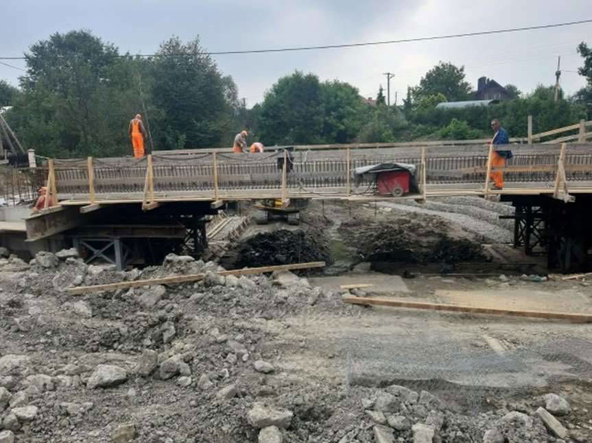 Powiat jasielski. Przebudowa mostów w Desznicy i Cieklinie