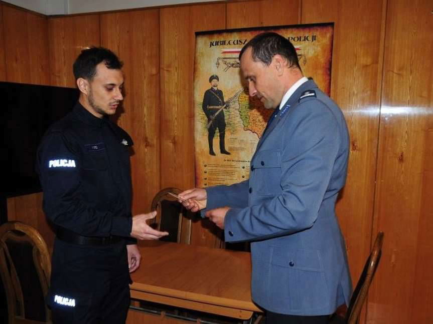 Jasło. Nowy policjant złożył ślubowanie