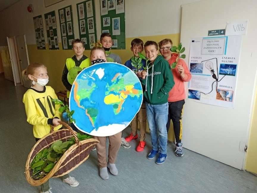 Dzień oszczędzania energii w Szkole Podstawowej w Skołyszynie