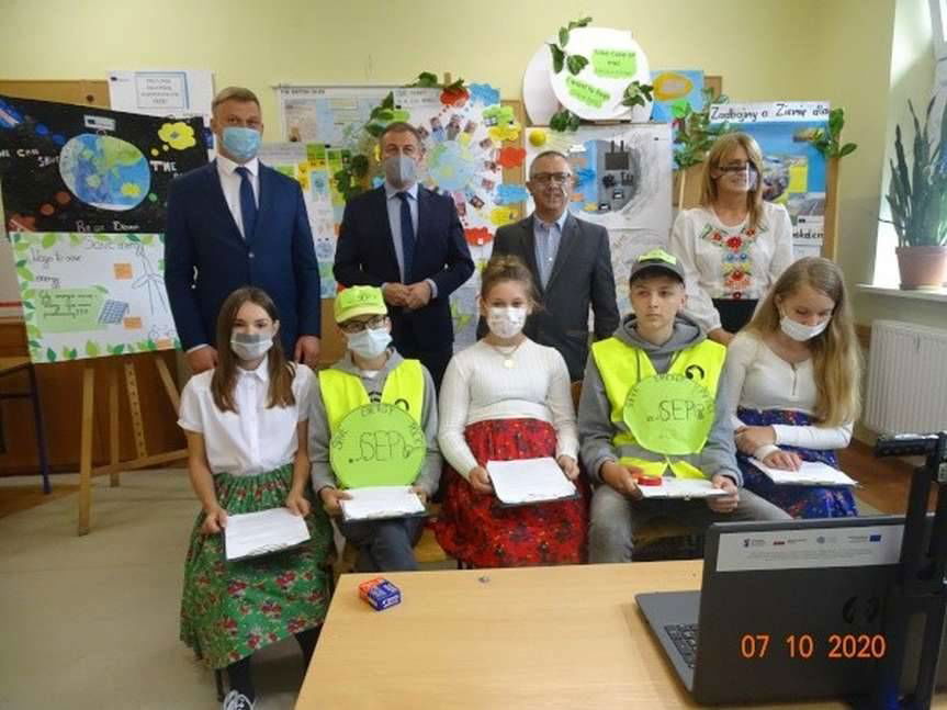 Dzień oszczędzania energii w Szkole Podstawowej w Skołyszynie