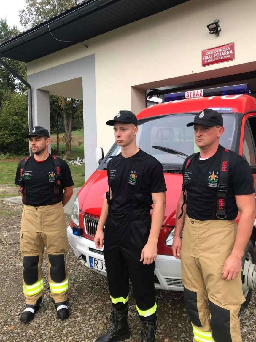 Pomoc Narodowego Instytutu Wolności dla OSP Sławęcin - Siedliska