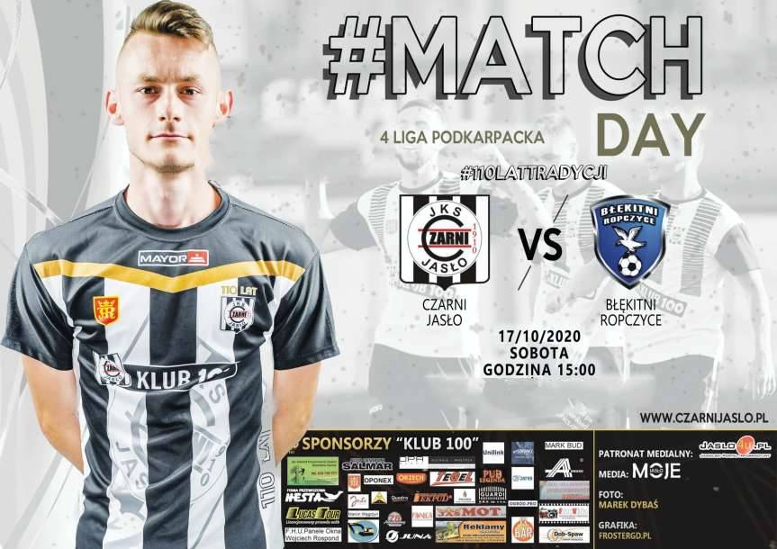 Piłka nożna. IV liga podkarpacka. W sobotę Czarni - Błękitni Ropczyce. Mecz bez publiczności.