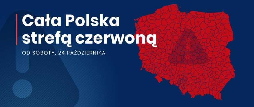 Cała Polska strefą czerwoną