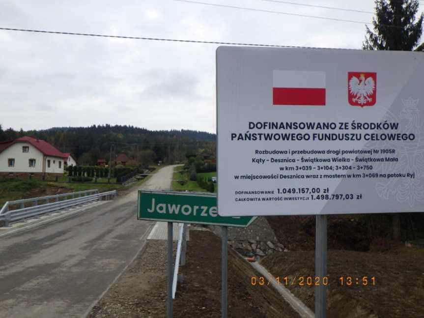 Nowy most w Desznicy