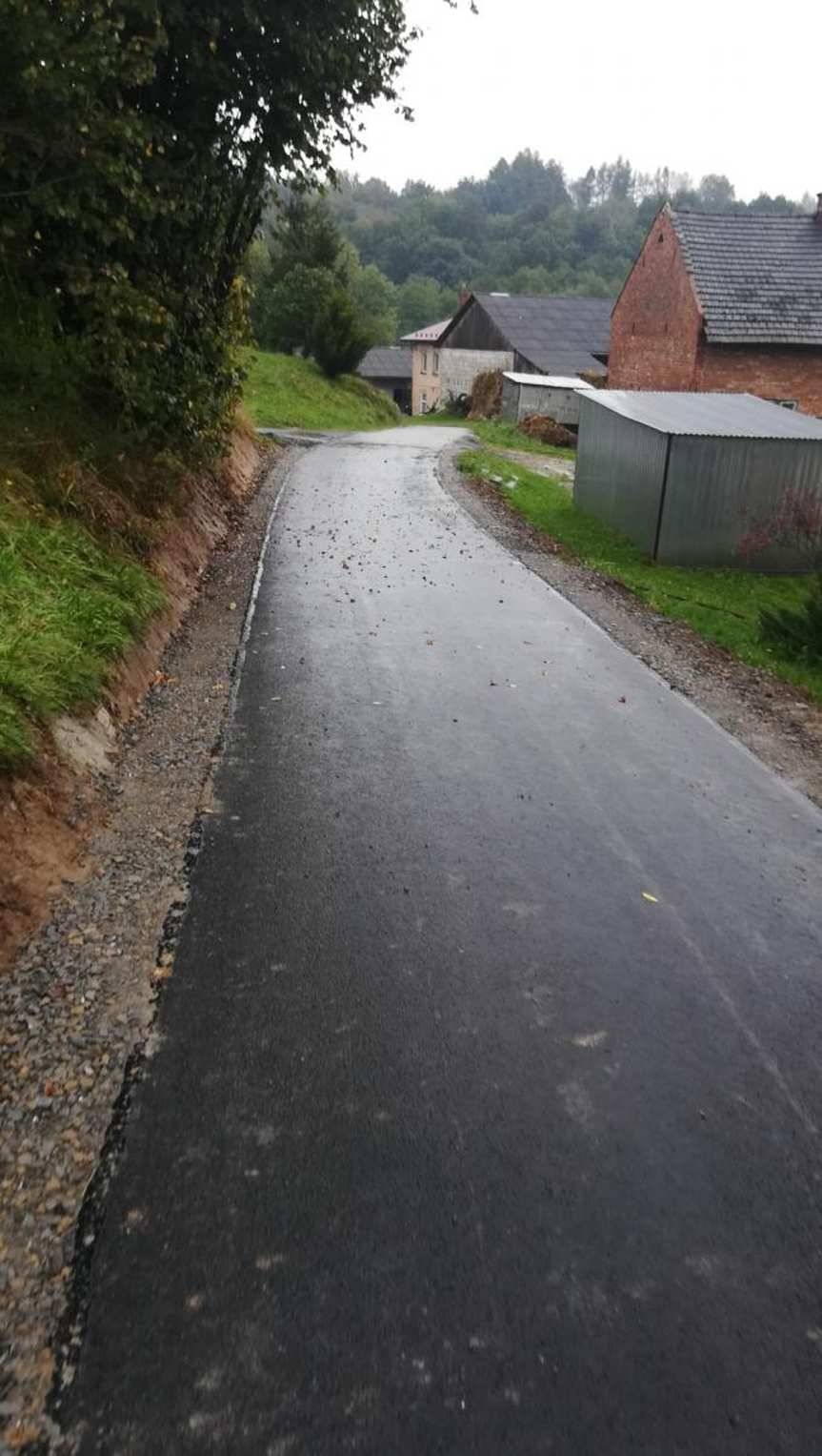 Modernizacja dróg w Wolicy i Niepli