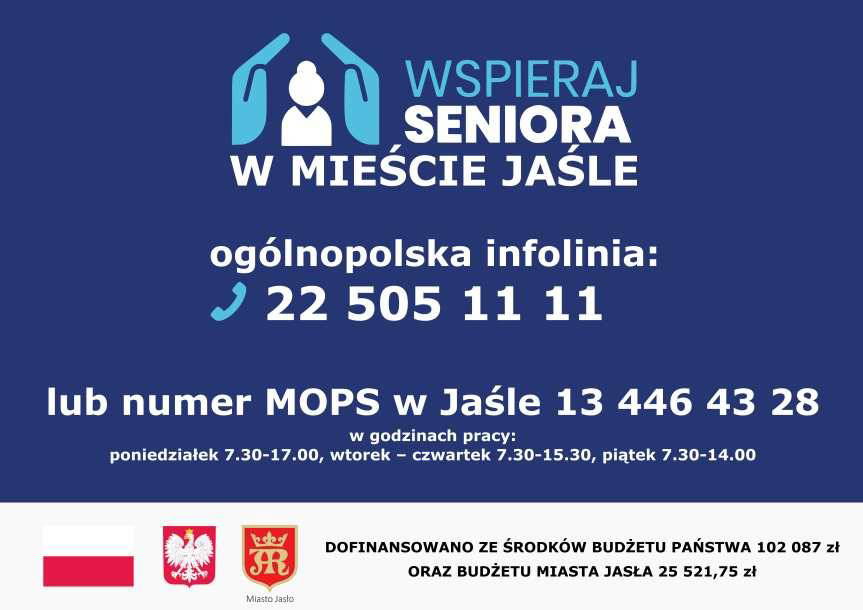 Seniorze zostań w domu - skorzystaj z pomocy!