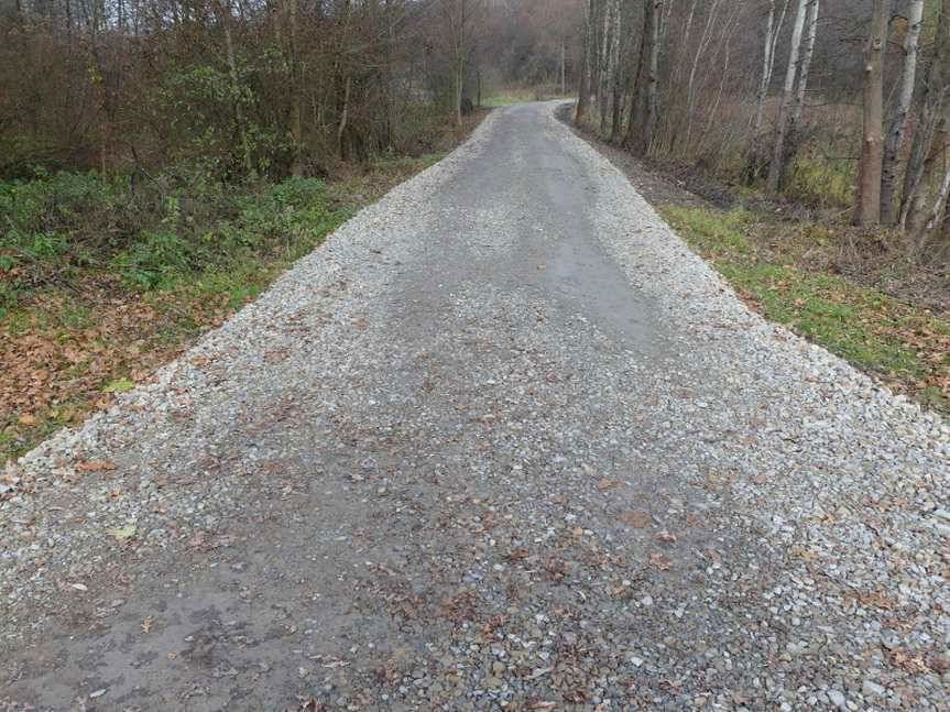 Naprawiona droga do pól w Bączalu Dolnym