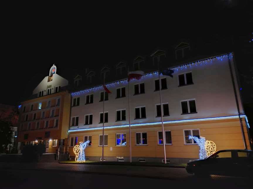 Świąteczne iluminacje na ulicach Jasła