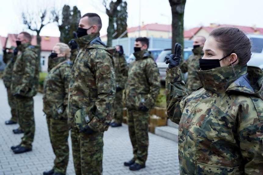 Ślubowanie w Bieszczadzkim Oddziale Straży Granicznej