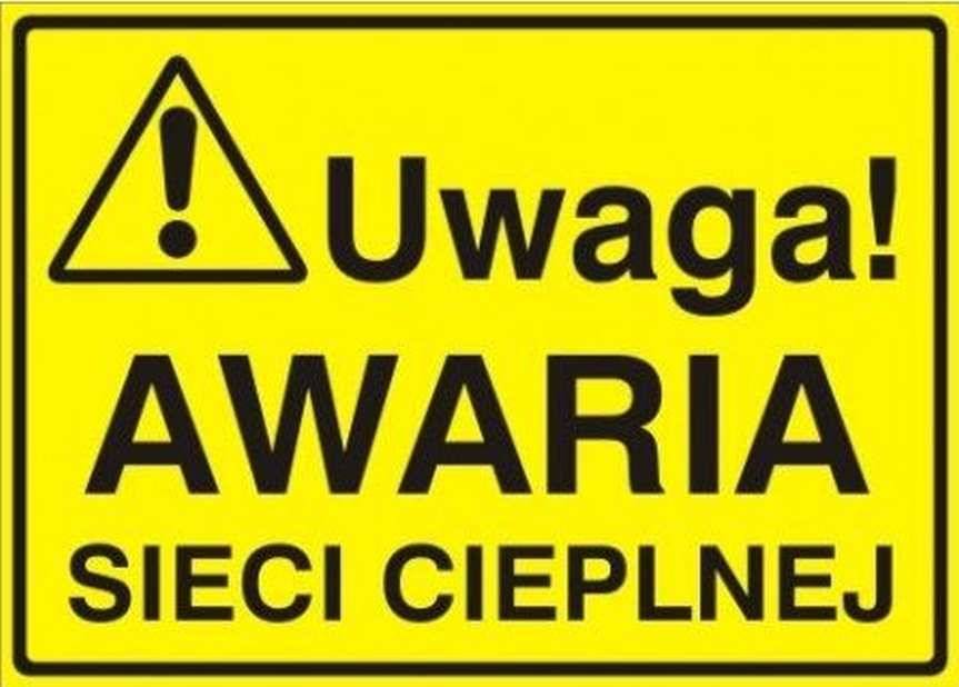 Awaria sieci ciepłowniczej w Jaśle