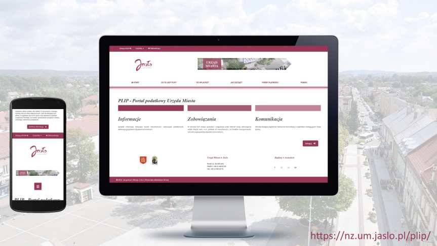 Jasło. Miejski portal podatkowy - załatw sprawy bez wychodzenia z domu