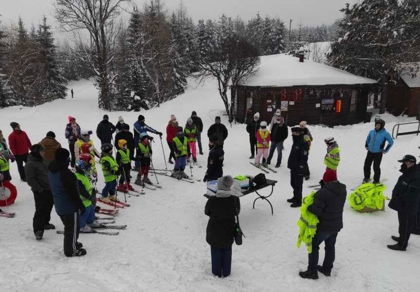 Świątkowa Wielka. Akcja "Kręci mnie bezpieczeństwo na stoku"