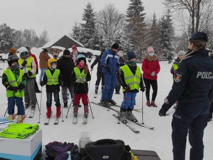 Świątkowa Wielka. Akcja "Kręci mnie bezpieczeństwo na stoku"