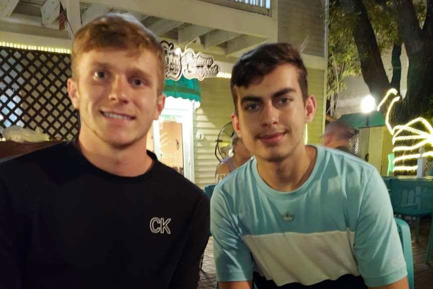 Spotkanie po 25 latach na Key West: Stanisław Matysik i Robert Juszczyk