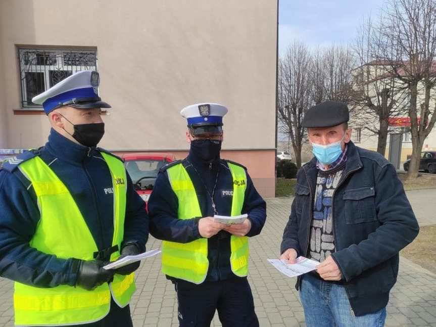 Profilaktyczna akcja policji "Bądź rozważny na drodze". Inauguracja w Nowym Żmigrodzie