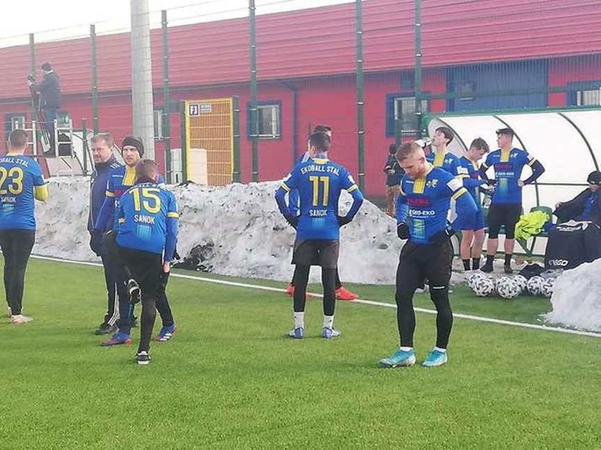 Sparing piłkarski. Czarni Jasło wygrali z Ekoballem Stalą Sanok