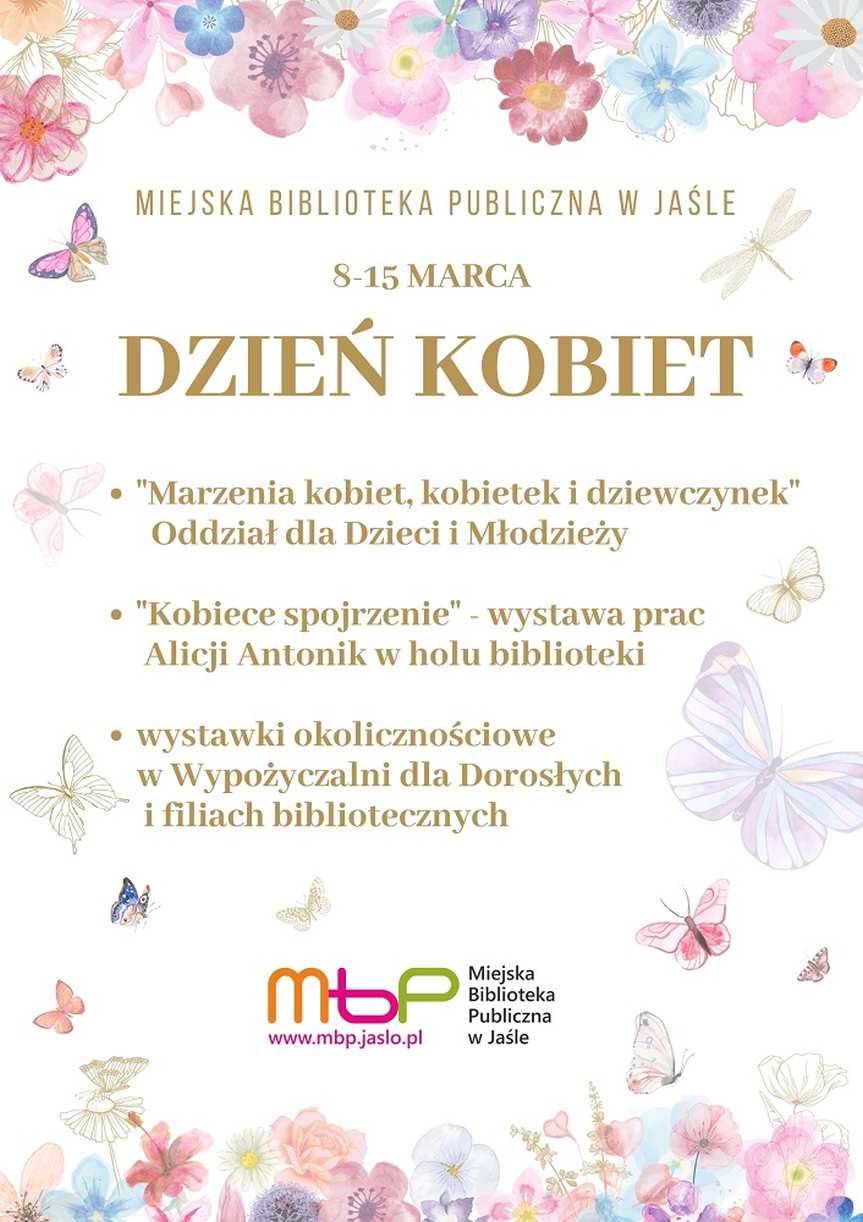 Dzień Kobiet w jasielskiej bibliotece