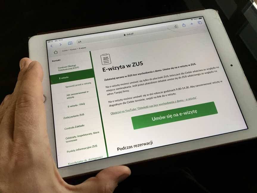ZUS: e-wizyty z certyfikatem jakości, ponad 1,5 tysiąca klientów na Podkarpaciu