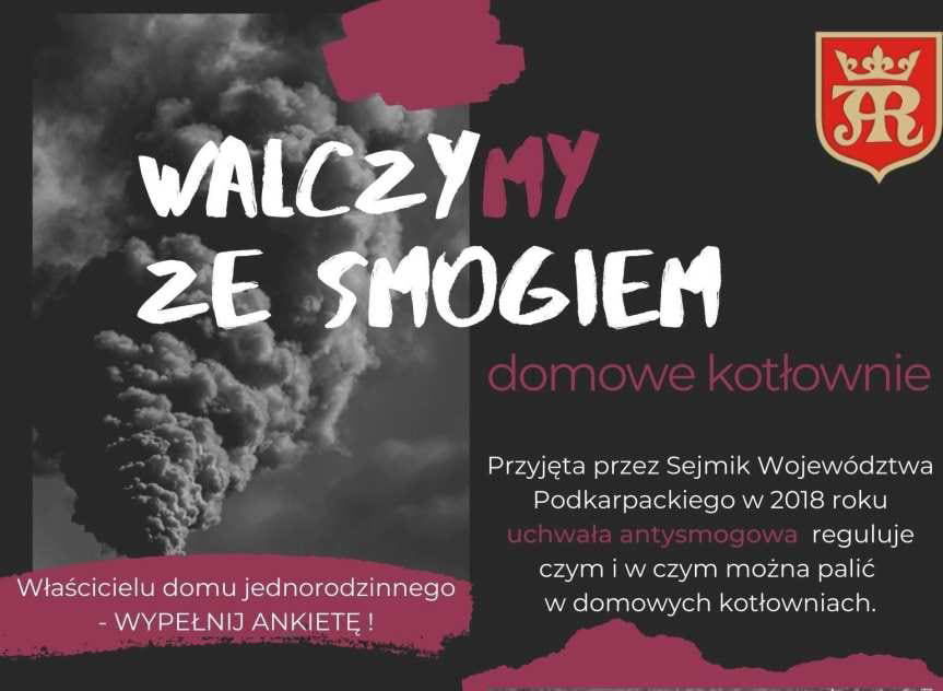 Walka ze smogiem w Jaśle. Mieszkasz w domu jednorodzinnym - wypełnij ankietę do 20 kwietnia