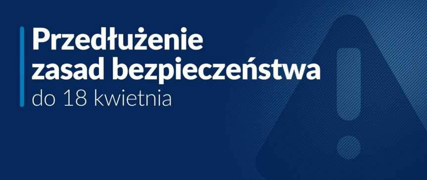 Koronawirus: przedłużone obostrzenia do 18 kwietnia