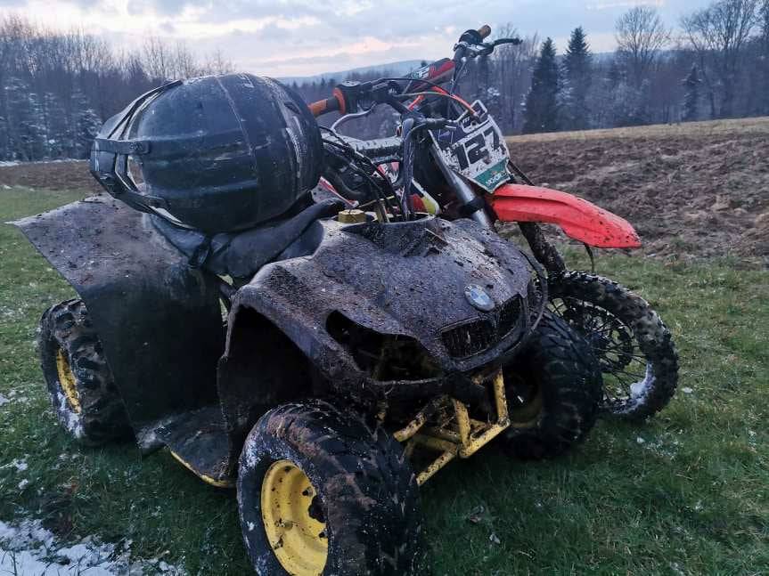 Próbował rozjechać strażnika leśnego