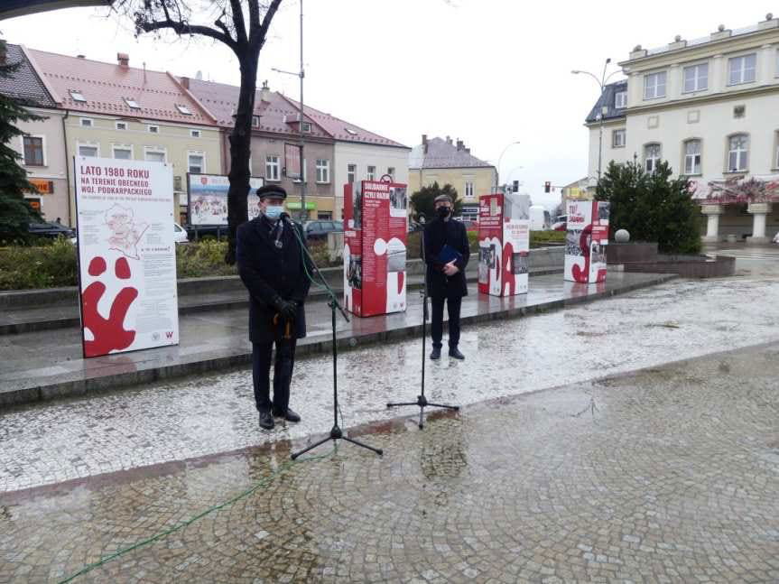 "TU rodziła się Solidarność" na jasielskim rynku
