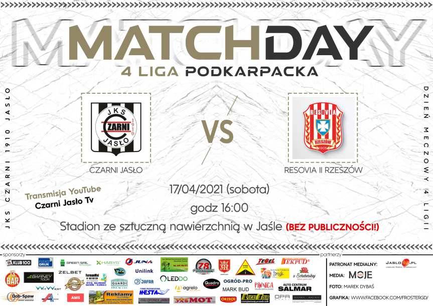 Piłka nożna. IV liga podkarpacka. Dzisiaj Czarni podejmują Resovię II