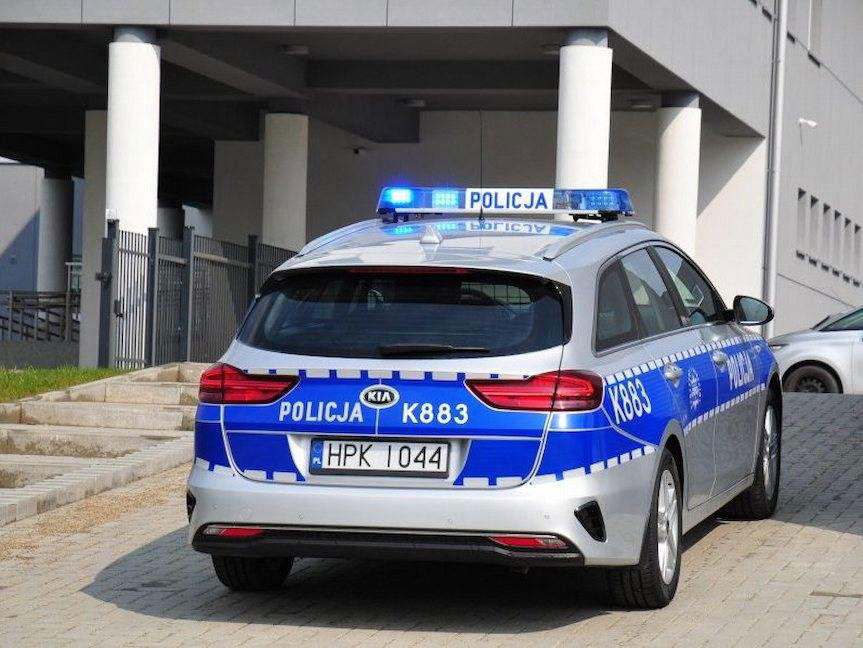 Kia ceed trafiła do jasielskich policjantów