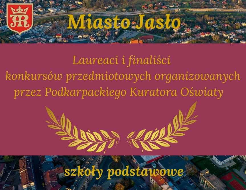 Laureaci i finaliści z jasielskich szkół podstawowych