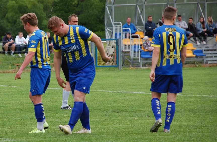 Piłka nożna. V liga. Przełamanie Ostoi Kołaczyce w meczu z Orłem Faliszówka. Dwa hat-tricki: Sławomira Sienickiego i Patryka Tłuściaka