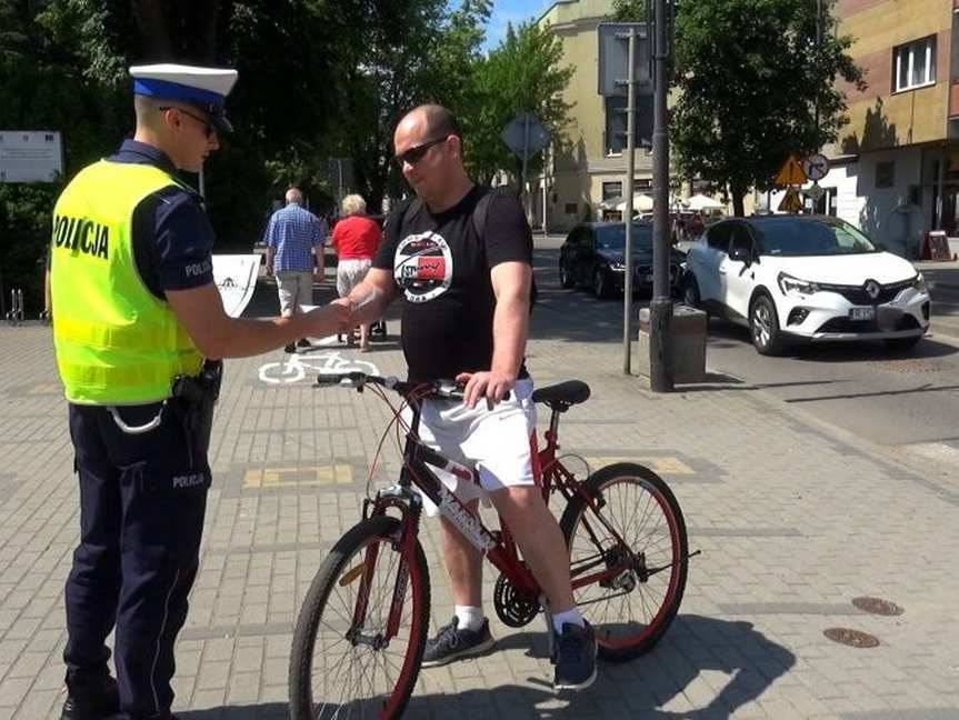 Akcja jasielskiej policji "Bądź rozważny na drodze"