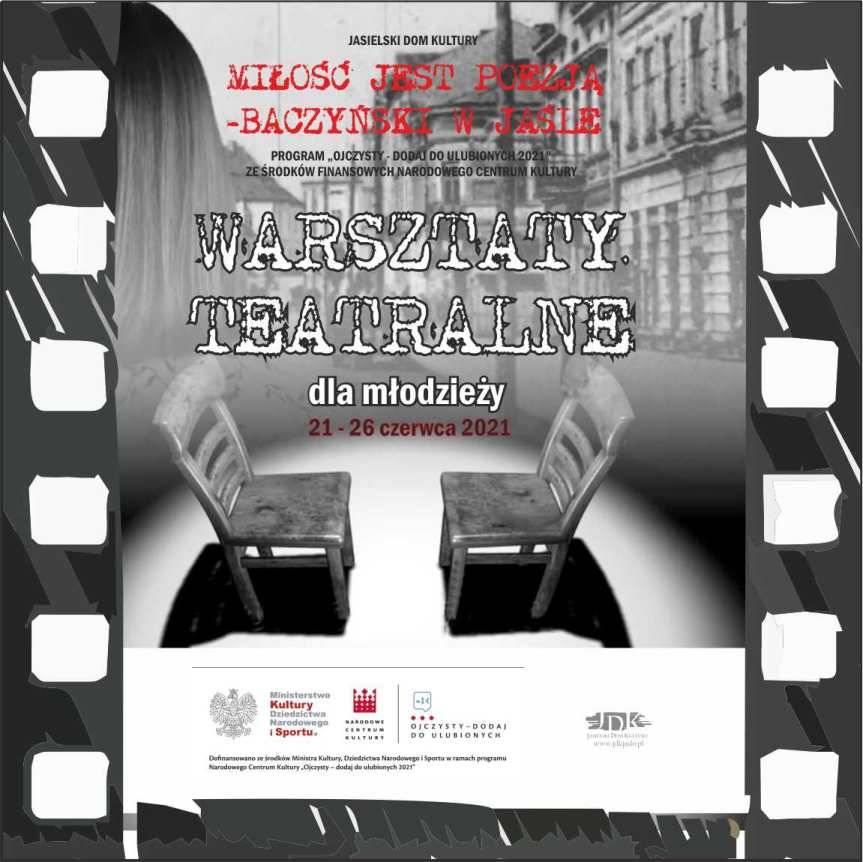 JDK zaprasza uczniów na warsztaty teatralne