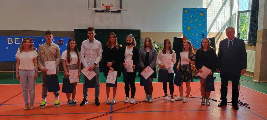 Wyróżnienia "Bene Meritus - dobrze zasłużony" dla uczniów powiatu jasielskiego