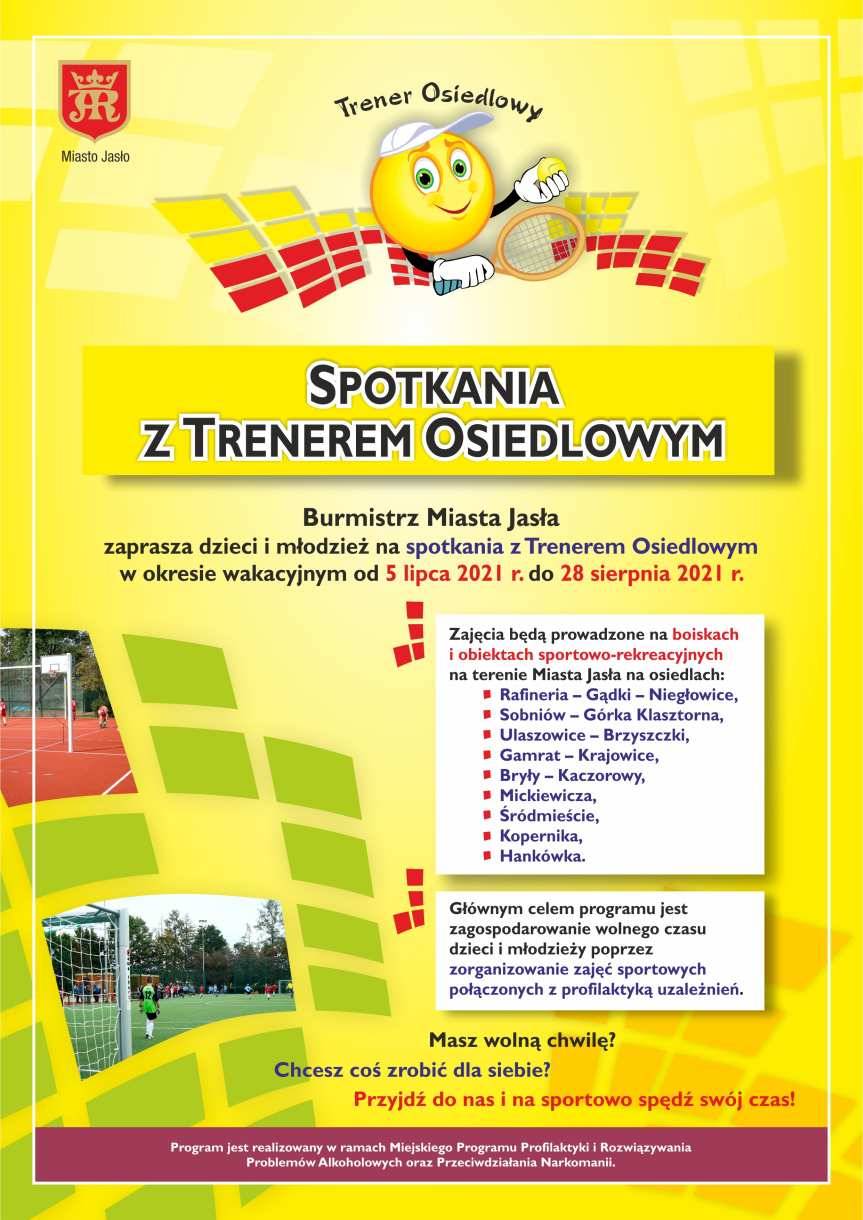 Jasło. Wakacyjne spotkania z trenerem osiedlowym 