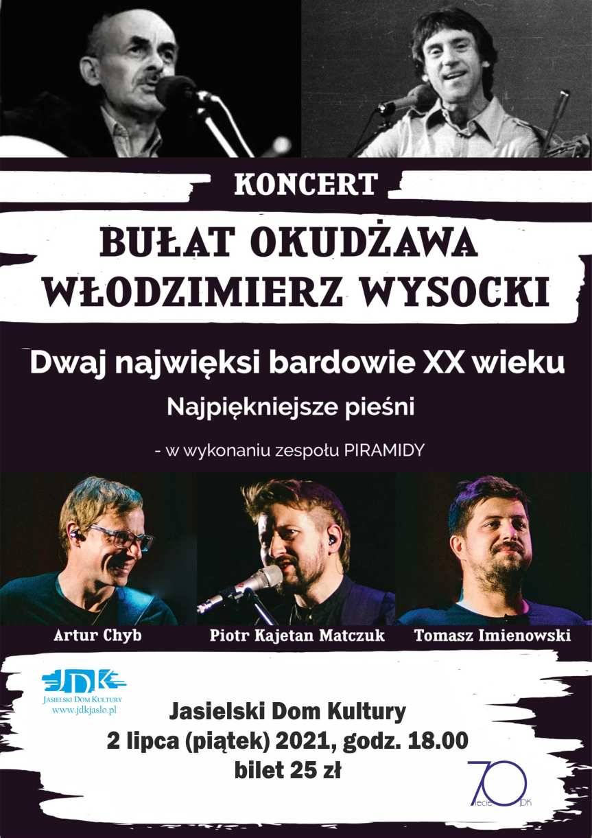 Klimatyczny koncert w JDK. Wysocki i Okudżawa dwaj najwięksi bardowie XX wieku