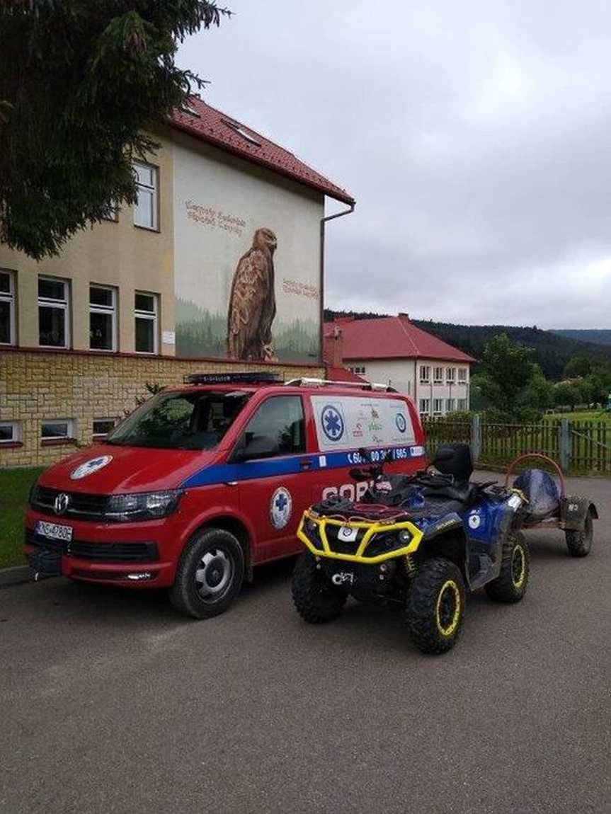 Krempna. Punkt ratunkowy GOPR