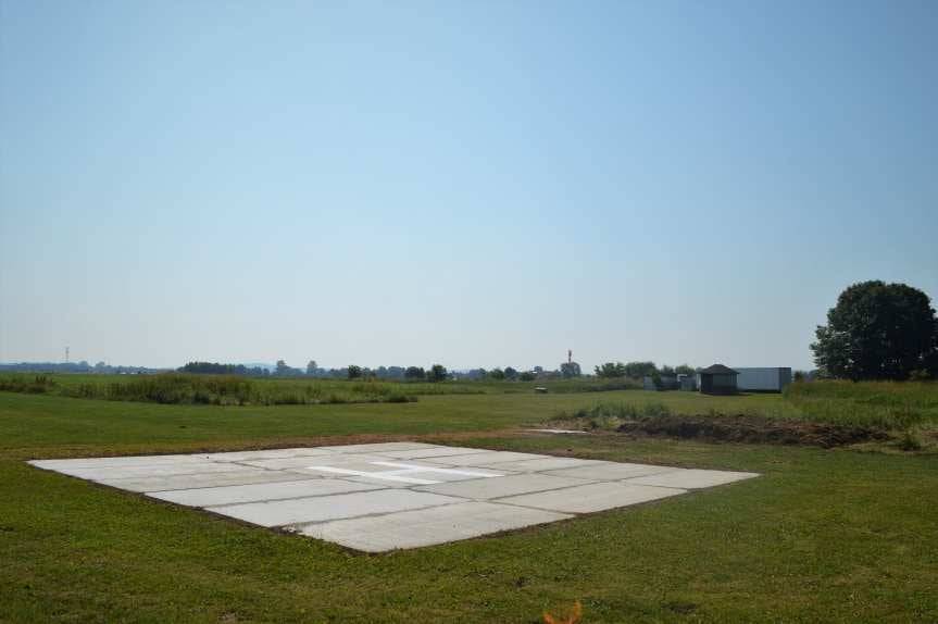 Jasło. Zmodernizowane lądowisko "Ikar"