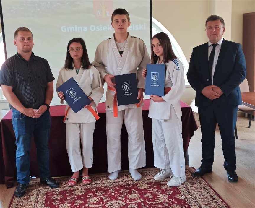 Wójt Osieka Jasielskiego nagrodził sportowców