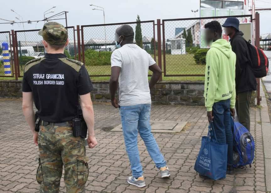 Afrykańczycy zatrzymani na granicy