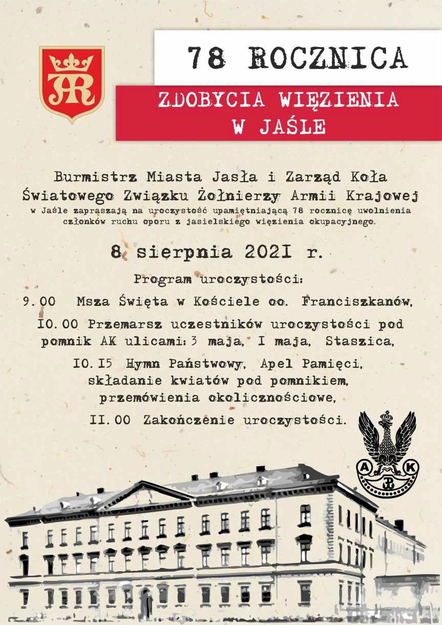 78. rocznica akcji "Pensjonat" w Jaśle