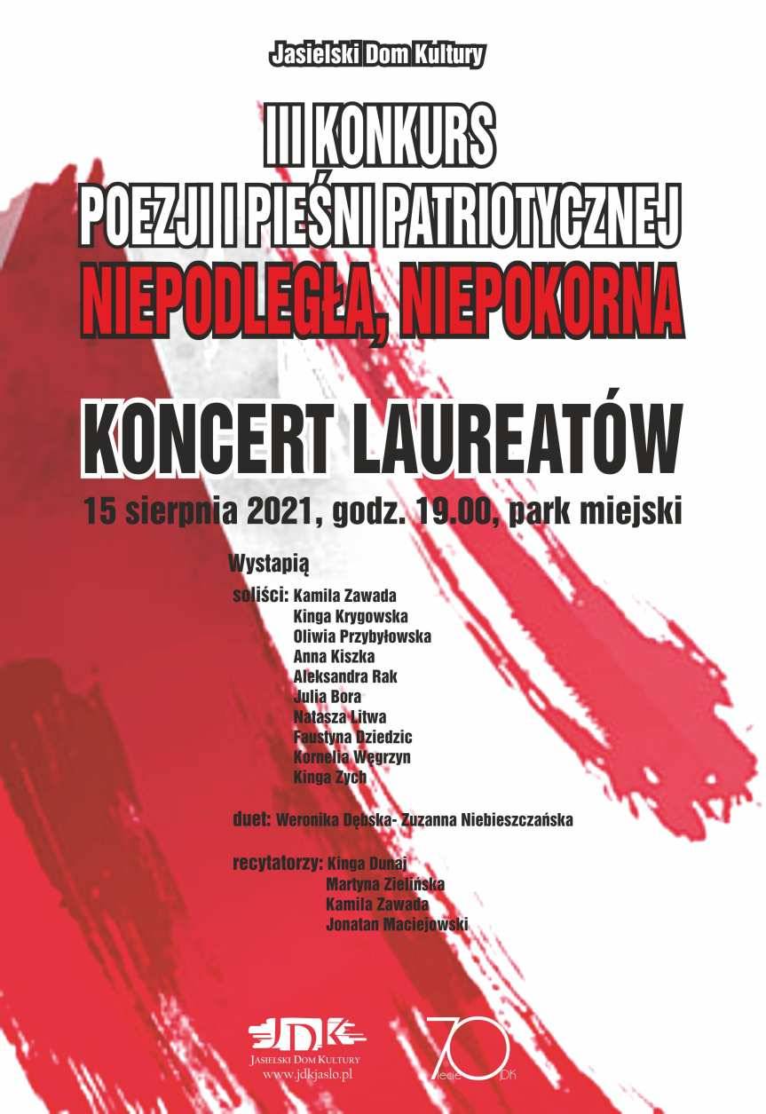 Koncert laureatów konkursu "Niepodległa, Niepokorna"