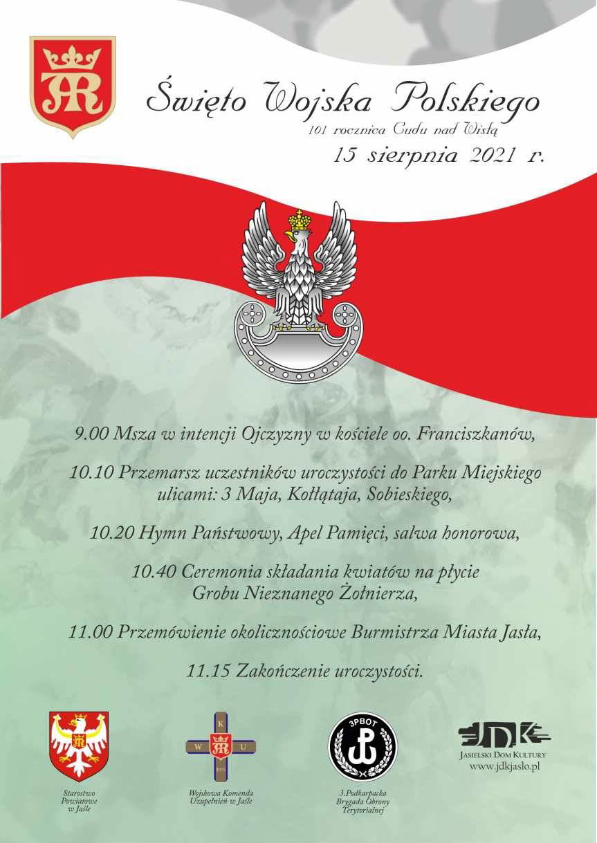 15 sierpnia w Jaśle - uroczyście, widowiskowo i artystycznie