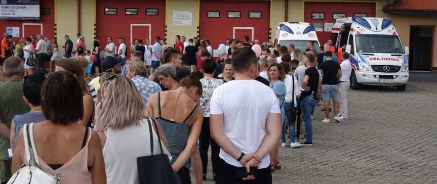 Szczepili się przeciw covid podczas dożynek w Osieku Jasielskim i Bierówce