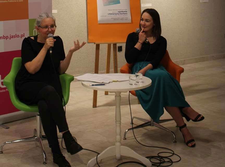 Anoreksja - choroba krzyku. Spotkanie z Katarzyną Zachacz w jasielskiej bibliotece